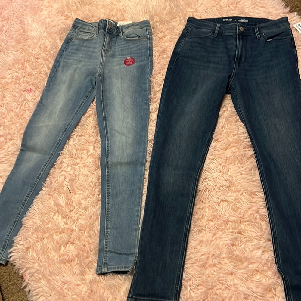Girls size 12 Jeggings. Kohl’s and Old Navy